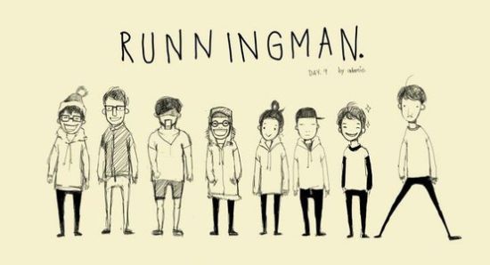 Running Man kartun lucu