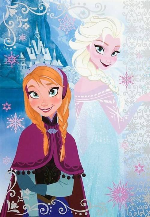 Gambar  Animasi Disney Frozen Elsa  dan Anna khusus 