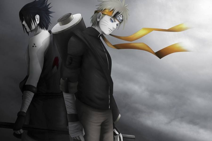 Gambar Wallpaper Naruto Shippuden Sasuke Uchiha Artistic ...