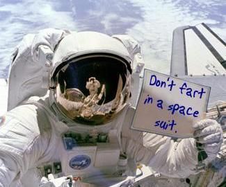 Funny Space Suit